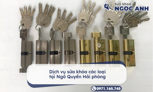 Dịch vụ sửa khóa các loại tại Ngô Quyền Hải phòng