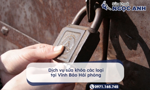 Dịch vụ sửa khóa các loại tại Vĩnh Bảo Hải phòng