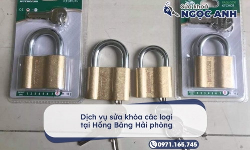 Dịch vụ sửa khóa các loại tại tại Hồng Bàng Hải phòng