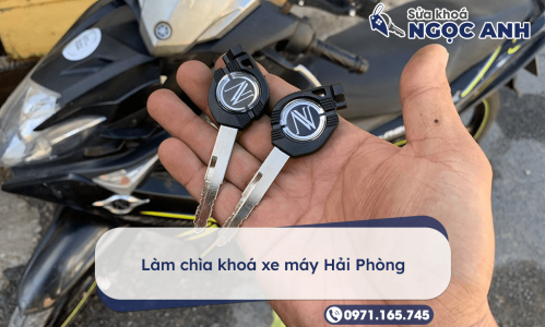 Làm chìa khoá xe máy Hải Phòng