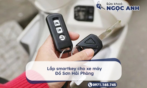 Lắp smartkey cho xe máy Đồ Sơn Hải Phòng