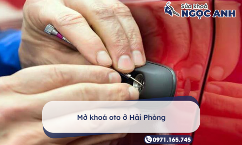 Mở khoá ô tô ở Hải Phòng