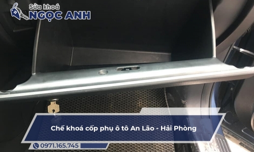 Chế khoá cốp phụ ô tô An Lão Hải Phòng