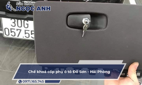 Chế khoá cốp phụ ô tô Đồ Sơn Hải Phòng