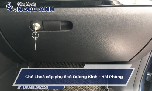 Chế khoá cốp phụ ô tô Dương Kinh Hải Phòng