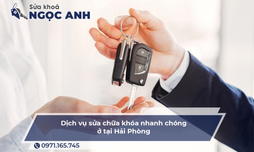 Dịch vụ sửa chữa khóa nhanh chóng ở tại Hải Phòng