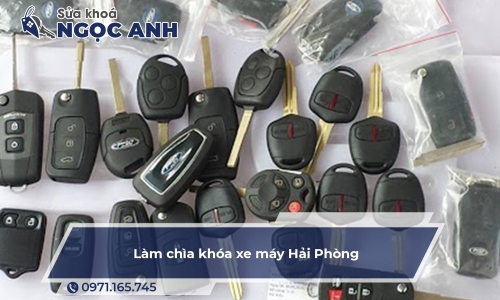 Làm chìa khóa xe máy Hải Phòng